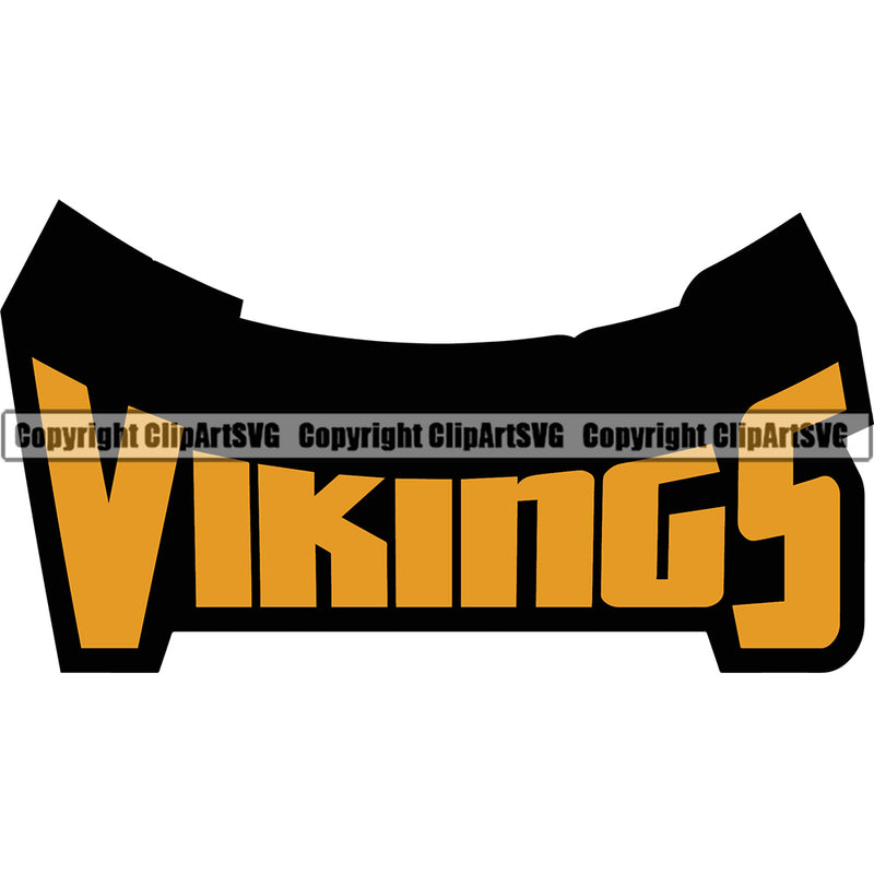 Vikings Mascot Ancient Viking Military Soldier Skin Colorful Warrior Battle Fight Horns Medieval Fighter War Mascots Sports Team School Mascot Game Fantasy eSport Animal Emblem Badge Logo Symbol Clipart SVG