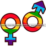People Gay Symbol Color Design Element White Background Homosexual LGBT Happy Love People Rainbow LGBTQ Pride Proud Lesbian Bisexual Transgender Rights Art Logo Clipart SVG