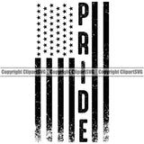 Pride Black Color Quote People Gay Symbol USA Flag United State Design Element White Background Homosexual LGBT Happy Love People Rainbow LGBTQ Pride Proud Lesbian Bisexual Transgender Rights Art Logo Clipart SVG