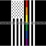 People Gay Stripe Symbol Black Background Design Element Homosexual LGBT Happy Love People Rainbow LGBTQ Pride Proud Lesbian Bisexual Transgender Rights Art Logo Clipart SVG