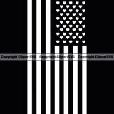 Black And White Color Gay USA Flag United State Black Background Design Element Homosexual LGBT Happy Love People Rainbow LGBTQ Pride Proud Lesbian Bisexual Transgender Rights Art Logo Clipart SVG