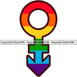 People Gay Trans Symbol Color Design Element White Background Homosexual LGBT Happy Love People Rainbow LGBTQ Pride Proud Lesbian Bisexual Transgender Rights Art Logo Clipart SVG