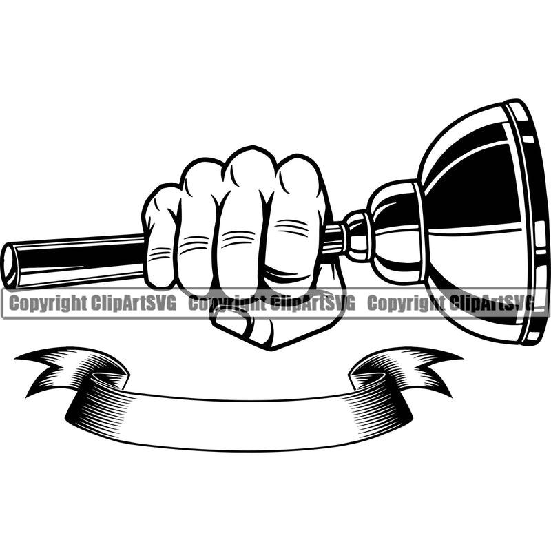 Plumber Pipe Repair Service Plumbing Hand Punch Holding Plunger Design Element Work Kitchen Professional Tool Repairman Handyman Equipment Drain House Water Maintenance Bathroom Clipart SVG