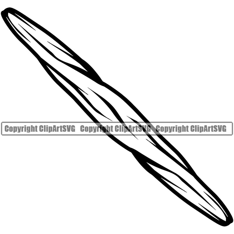 Black And White Marijuana Joint Whole Design Element White Background Legalize Pot Organic Leaf Medical Medicine Health Herb Plant Cannabis Hemp Drug Grass Weed THC Legal Art Logo Clipart SVG