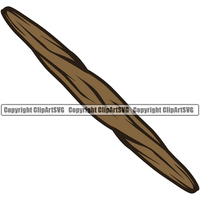 Brown Color Marijuana Joint White Background Design Element Legalize Pot Organic Leaf Medical Medicine Health Herb Plant Cannabis Hemp Drug Grass Weed THC Legal Art Logo Clipart SVG