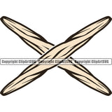 Marijuana Joint Whole Crossed Design Element White Background Legalize Pot Organic Leaf Medical Medicine Health Herb Plant Cannabis Hemp Drug Grass Weed THC Legal Art Logo Clipart SVG