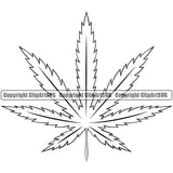 Black And White Smoking Marijuana leaf Legalize Pot Organic Leaf Medical Medicine Health Herb Plant Cannabis Hemp Drug Grass Weed THC Legal Art Logo Clipart SVG