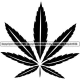 Smoking Marijuana Black And White Color Design Element Legalize Pot Organic Leaf Medical Medicine Health Herb Plant Cannabis Hemp Drug Grass Weed THC Legal Art Logo Clipart SVG