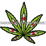 Marijuana Leaf Eye Silhouette Design Element Legalize Pot Organic Leaf Medical White Background Medicine Health Herb Plant Cannabis Hemp Drug Grass Weed THC Legal Art Logo Clipart SVG