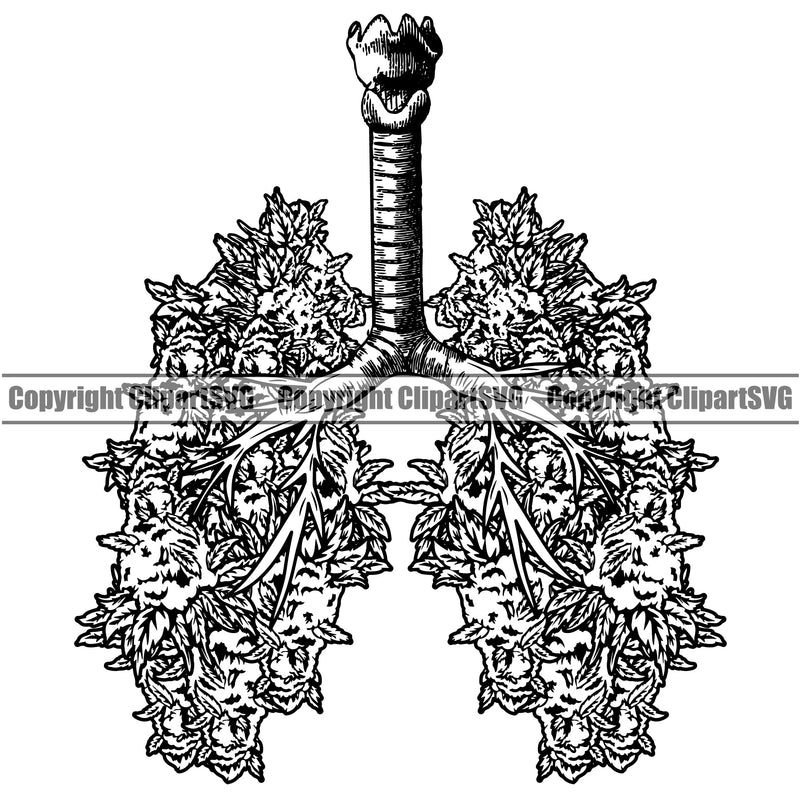 Smoking Black And White Marijuana Human Body Part Vector Design Element BW Legalize Pot Organic Leaf Medical Medicine Health Herb Plant Cannabis Hemp Drug Grass Weed THC Legal Art Logo Clipart SVG
