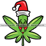 Marijuana Leaf Cartoon Character Red Eyes Vector Color Design Element Legalize Pot Organic Leaf Medical Medicine Health Herb Plant Cannabis Hemp Drug Grass Weed THC Legal Art Logo Clipart SVG