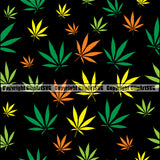 Marijuana Lot Of Leaf Color Design Element Black Background Design Element Legalize Pot Organic Leaf Medical Medicine Health Herb Plant Cannabis Hemp Drug Grass Weed THC Legal Art Logo Clipart SVG