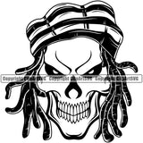 Country Map Nation National Skull Skeleton Flag Head Design Element Emblem Badge Symbol Jamaican Rasta Reggae Rastafari Caribbean Island Global Official Sign Logo Clipart SVG