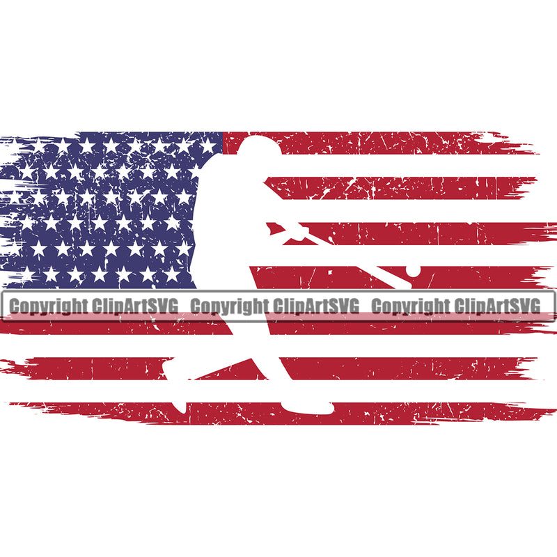 Baseball Sport Team League Equipment E-Sport Sports USA Flag Design Element Color United State Fantasy Game Player Ball Professional Stadium Outfield Competition Field Leather Logo Clipart SVG