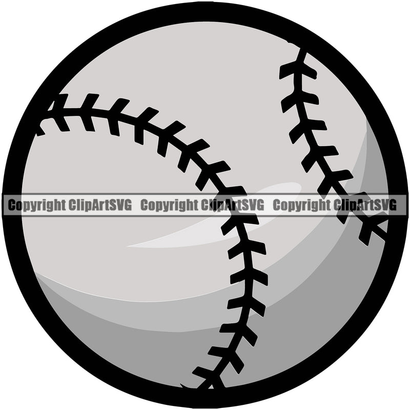 Baseball Sport Team League Equipment E-Sport Mascot Color Ball Claw Design Element Sports Fantasy Game Player Ball Professional Stadium Outfield Competition Leather Logo Clipart SVG