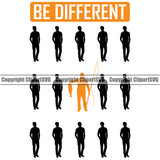 Fishing Fish Fisherman Hunt Hunting Hunter Outdoor Sport Silhouette Be Different Fisherman Color Quote Text Vector Design Element Hunting Lake Pond Sea River Ocean Design Logo Clipart SVG