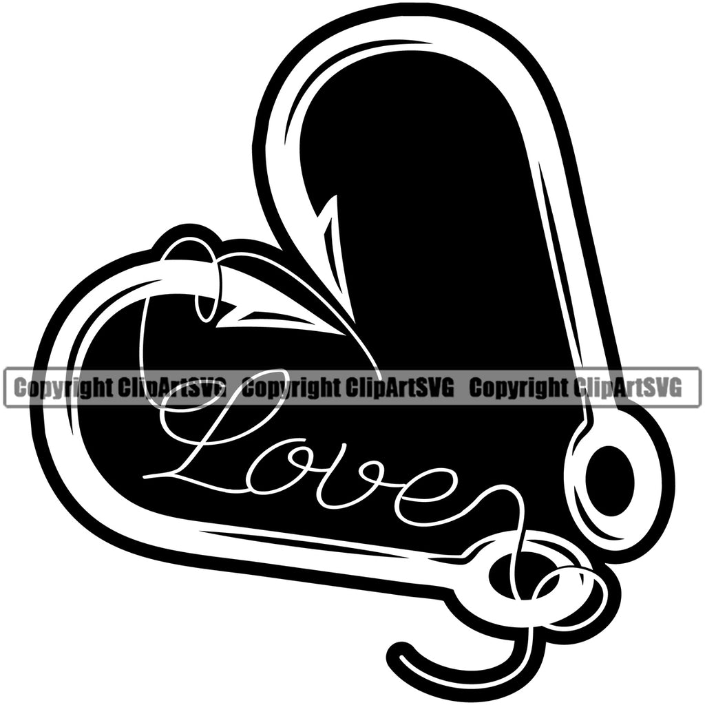 rivers clipart black and white heart