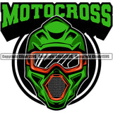 Motorcycle Dirt Bike Motocross Automotive Transportation Motorcycle Race Racing Racer Rider Ride Riding Motorcross Mascot Color Design Element Camouflage Garment Art Design Logo Clipart SVG