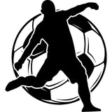 Soccer Player Kick Ball Position Vector Design Element Football Sport Game Goal Field Ball Competition Play Team Kick Equipment Player Tournament Athlete Athletic Clipart SVG