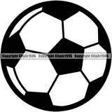 Soccer Football Mascot Claw Vector Design Element Sport Game Goal Field Ball Competition Play Team Kick Equipment Player Tournament Athlete Athletic Clipart SVG