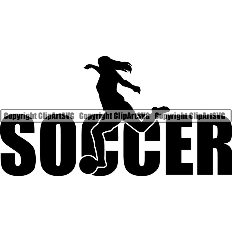 Soccer Quote White Background Vector Design Element Football Sport Game Goal Field Ball Competition Play Team Kick Equipment Player Tournament Athlete Athletic Clipart SVG