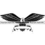 Motorcycle Bike Biker Cycle Chopper Motorbike Ride Rider Racer Rider Born To Be Free Eagle Design Element Transportation Vehicle Art Design Logo Clipart SVG