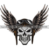 Military Army Gun Weapon Rights 2nd Transportation Airplane Skull Pilot Design Element Color Amendment USA America American Art Design Logo Clipart SVG