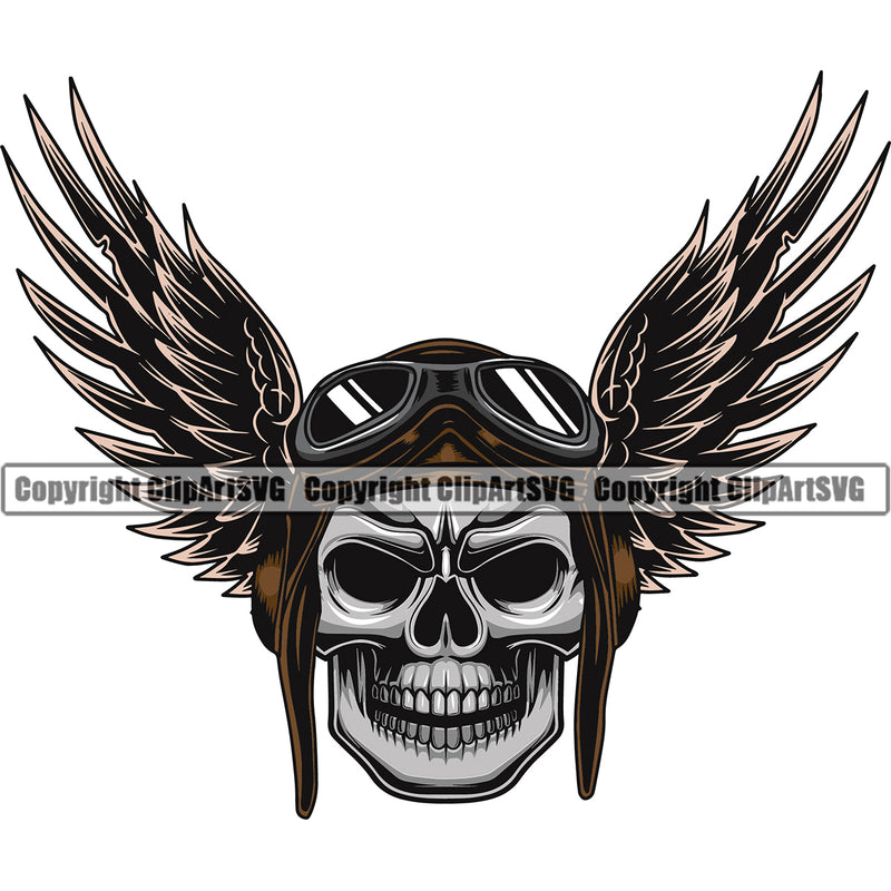 Military Army Gun Weapon Rights 2nd Amendment America Transportation Airplane Skull Pilot Design Element Art Design Logo Clipart SVG