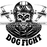 Military Army Gun Weapon Rights 2nd Dog Fight Quote Text Design Element National Amendment USA Transportation Airplane  Soldiers America American Art Design Logo Clipart SVG