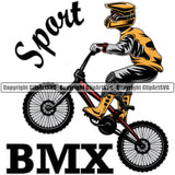 Bicycle Riding Rider Ride Racing Racer Race Boy Color Sport BMX Quote Text White Background Design Elemetn Motocross Motorcross Exercise Fitness Sport Design Logo Clipart SVG