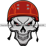 Bicycle Riding Rider Ride Racing Racer Race BMX Motocross Bicycle Red Color Helmet Skull Skeleton Design Element Motorcross Exercise Fitness Sport Design Logo Clipart SVG