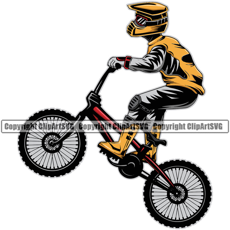 Motorcycle Bike Biker Cycle Chopper Motorbike Bicycle Racing Ride Rider Racer Color Design Element Rider Transportation Vehicle Art Design Logo Clipart SVG