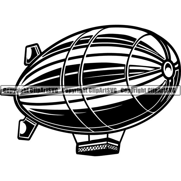 Transportation Transport Traffic Truck Blimp Vector Design Element Delivery Shipping Car Cargo Import Container Industrial Distribution Logo Clipart SVG