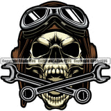 Motorcycle Bike Biker Cycle Chopper Motorbike Ride Rider Racer Rider Skull Head Yellow Color Design Element Transportation Vehicle Art Design Logo Clipart SVG