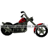Motorcycle Bike Biker Cycle Chopper Motorbike Cards Color Bike Design Element Ride Rider Racer Rider Transportation Vehicle Art Design Logo Clipart SVG
