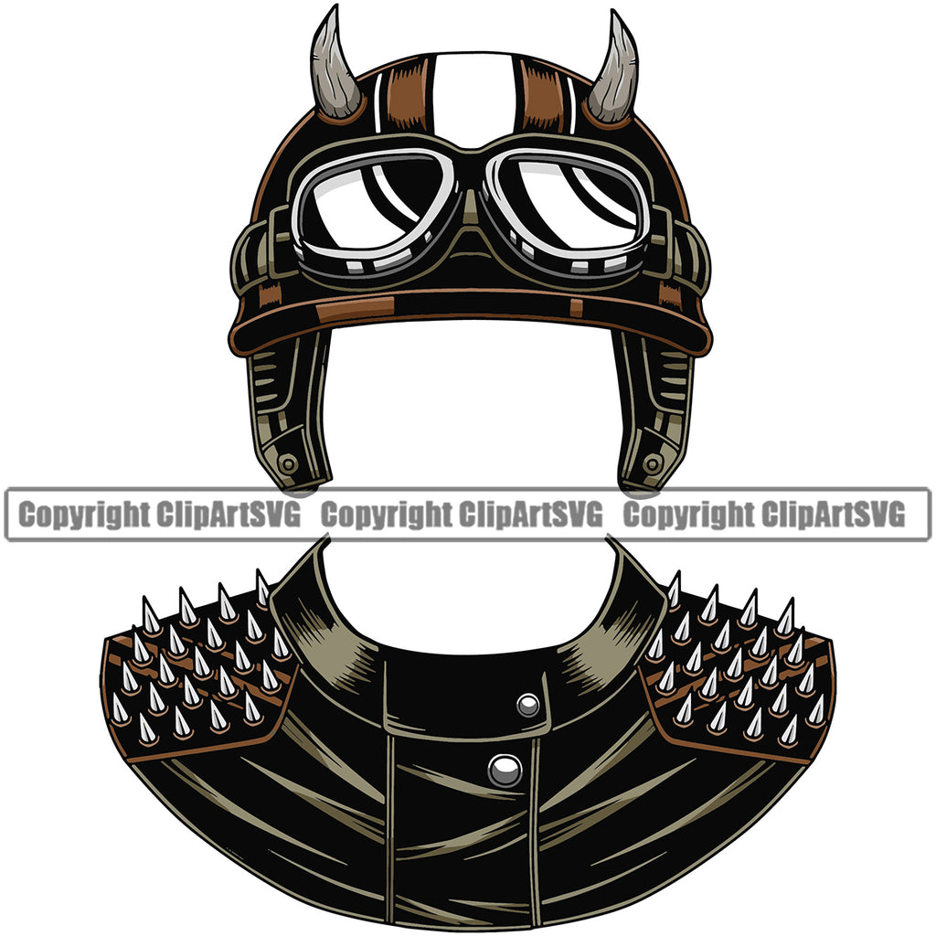 Motorcycle Bike Biker Cycle Chopper Motorbike Devil Black Clothing Design Element Ride Rider Racer Rider Transportation Vehicle Art Design Logo Clipart SVG