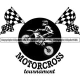 Motorcycle Dirt Bike Motocross Automotive Transportation Motocross Tournament Quote Text Design Element Camouflage Garment Art Design Logo Clipart SVG