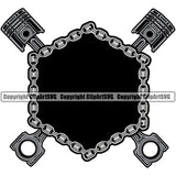 Motorcycle Bike Biker Cycle Chopper Motorbike Ride Rider Racer Rider Black Color Logo Design Element Transportation Vehicle Art Design Logo Clipart SVG