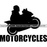 Motorcycle Bike Biker Cycle Chopper Motorbike Ride Rider Motorcycles Quote Text Design Element Racer Rider Transportation Vehicle Art Design Logo Clipart SVG