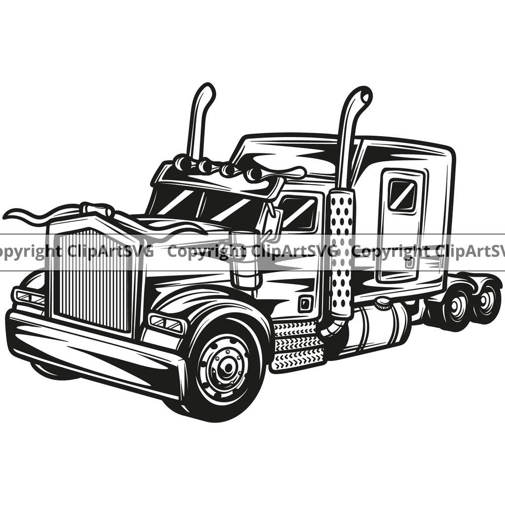 transport truck clip art