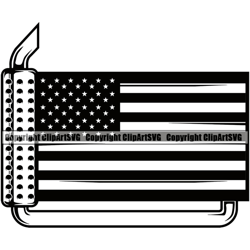 Transportation Truck Flag Grill Black Color Design Moving Business Company Logo Big Rig 18 Wheeler Truck Driver Trucker Trucking Shipping Transport Hauler Delivery Clipart SVG