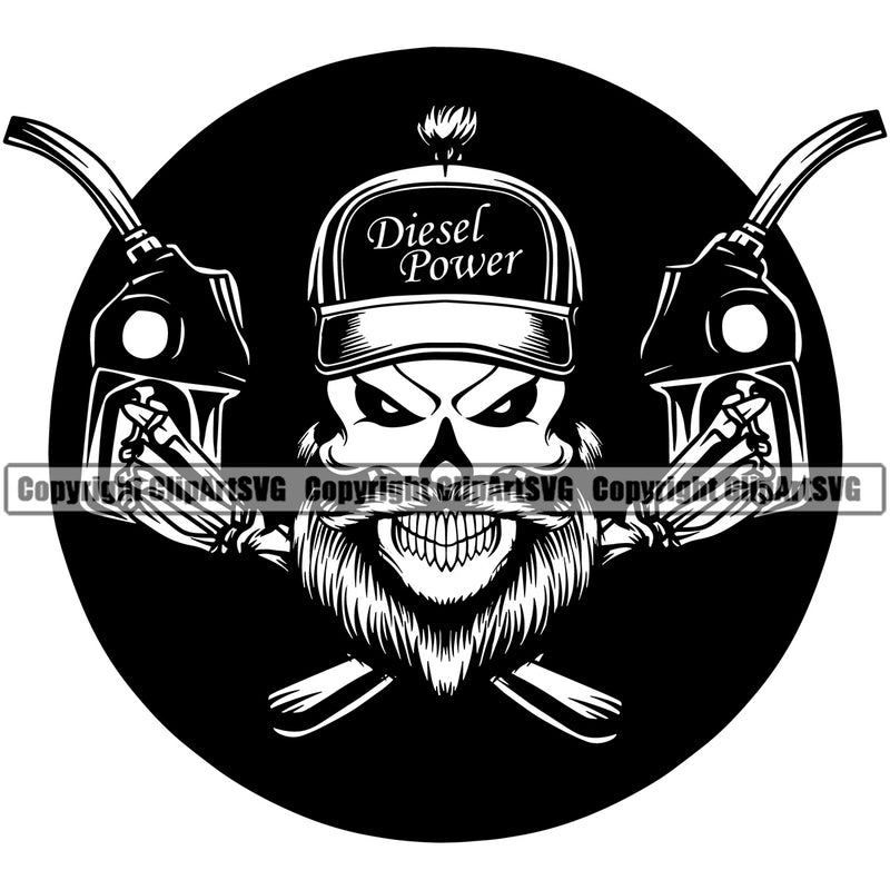 Transportation Truck Skull Logo Black Color Skeleton Design Wheeler Truck Driver Haul Hauler Delivery Cargo Semi Tractor Trailer Cargo 18 Moving Business Company Clipart SVG