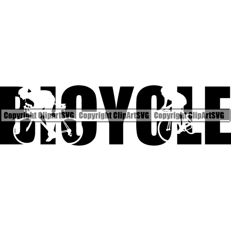 Bicycle Riding Rider Ride Racing Racer Race BMX Motocross Bicycle Black Color Quote Text White Background Design Element Exercise Fitness Sport Design Logo Clipart SVG