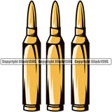 Military Army Gun Weapon Gun Bullet Security Soldiers Army Design Element Rights 2nd Amendment USA America American Art Design Logo Clipart SVG