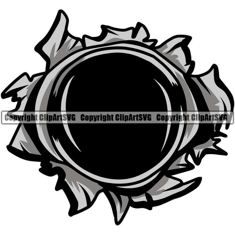 Military Army Gun Weapon Rights 2nd Bullet Holes Security Militant Design Element Amendment USA America American Art Design Logo Clipart SVG