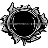 Military Army Gun Weapon Rights 2nd Bullet Holes Security Militant Design Element Amendment USA America American Art Design Logo Clipart SVG