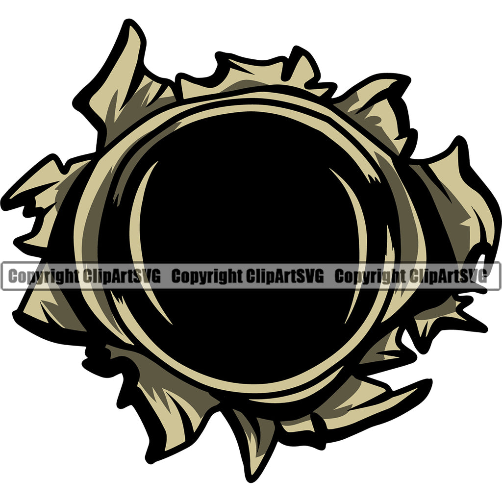 Military Army Gun Weapon Bullet Holes Color Design Element Rights 2nd Amendment USA America Soldier Force National American Art Logo Clipart SVG