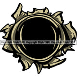 Military Army Gun Weapon Bullet Holes Color Design Element Rights 2nd Amendment USA America Soldier Force National American Art Logo Clipart SVG