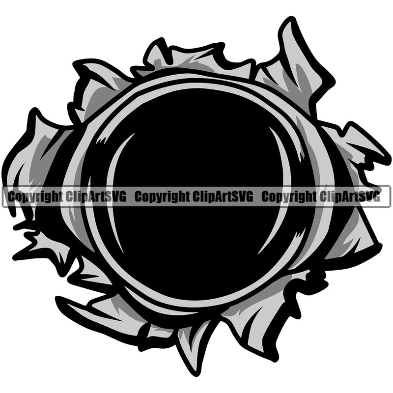 Military Army Gun Weapon Rights 2nd Amendment USA America patriot Independence American Gun Bullet Holes Color Design Element Art Logo Clipart SVG