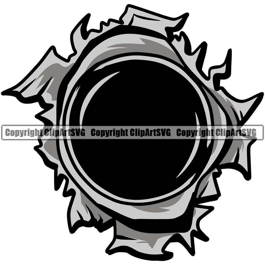 Military Army Gun Weapon Rights 2nd Amendment Bullet Holes Color Design Element Service Troops Safety America American Art Design Logo Clipart SVG